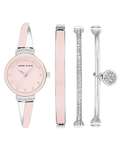 Anne Klein Ensemble de montres-bracelets en cristal Anne Klein Ensemble de montres-bracelets en cristal