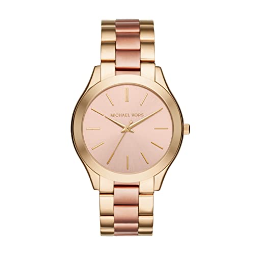 Michael Kors MK3493 Montre Slim Runway dorée Michael Kors MK3493 Montre Slim Runway dorée