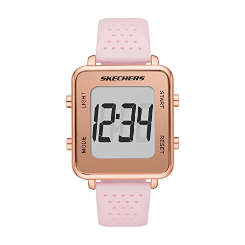 Skechers Magnolia Quartz Montre numérique en métal Skechers Magnolia Quartz Montre numérique en métal