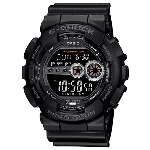 Casio Hommes GD100-1BCR G-Shock X-Large Noir Multifonctionnel Casio Hommes GD100-1BCR G-Shock X-Large Noir Multifonctionnel