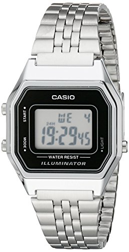 Montre rétro numérique Casio pour femme Montre rétro numérique Casio pour femme
