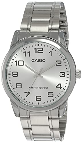 Casio #MTP-V001D-7B Montre à cadran argenté standard Casio #MTP-V001D-7B Montre à cadran argenté standard