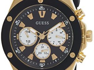 GUESS Montre analogique en acier inoxydable pour