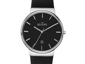Skagen Ancher Montre à quartz en acier