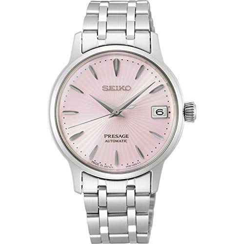 SEIKO PRESAGE Montre Automatique Femme Cocktail 'Pink SEIKO PRESAGE Montre Automatique Femme Cocktail 'Pink