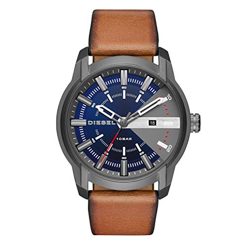 Diesel Armbar Montre à quartz en acier Diesel Armbar Montre à quartz en acier