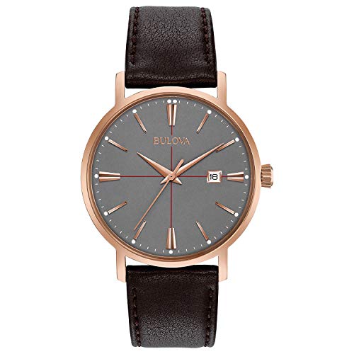 Bulova Montre à quartz classique pour homme Bulova Montre à quartz classique pour homme