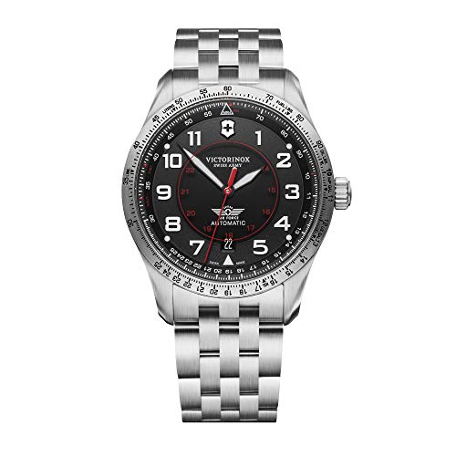 Montre mécanique Victorinox Airboss avec cadran noir Montre mécanique Victorinox Airboss avec cadran noir