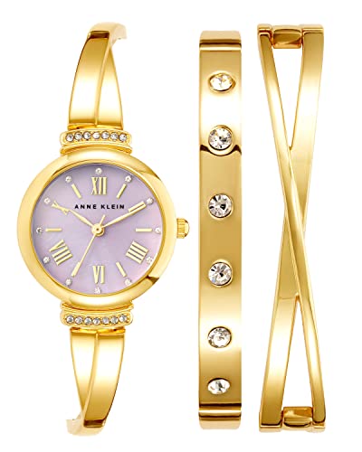 Anne Klein AK/2245 Ensemble de montres-bracelets accentuées Anne Klein AK/2245 Ensemble de montres-bracelets accentuées