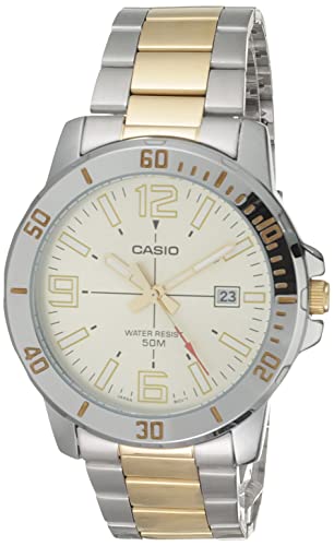 Casio Classic Two-Tone Steel Band Date Indicator Casio Classic Two-Tone Steel Band Date Indicator