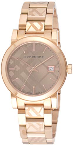 Burberry The City Rose Gold-Tone Montre Femme Burberry The City Rose Gold-Tone Montre Femme