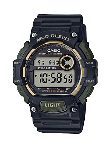 Casio Montre à quartz en acier inoxydable Casio Montre à quartz en acier inoxydable