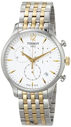 Tissot T063.617.22.037.00 T-Classic Montre Homme Bicolore Argent/Or Tissot T063.617.22.037.00 T-Classic Montre Homme Bicolore Argent/Or