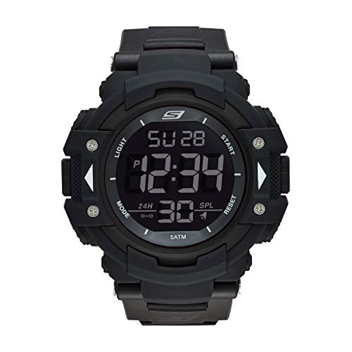 Skechers Keats Montre numérique décontractée pour homme Skechers Keats Montre numérique décontractée pour homme