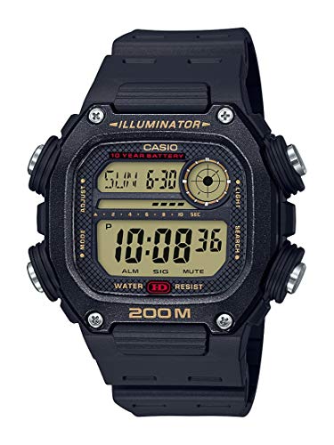 Montre à quartz Casio 10 ans avec Montre à quartz Casio 10 ans avec