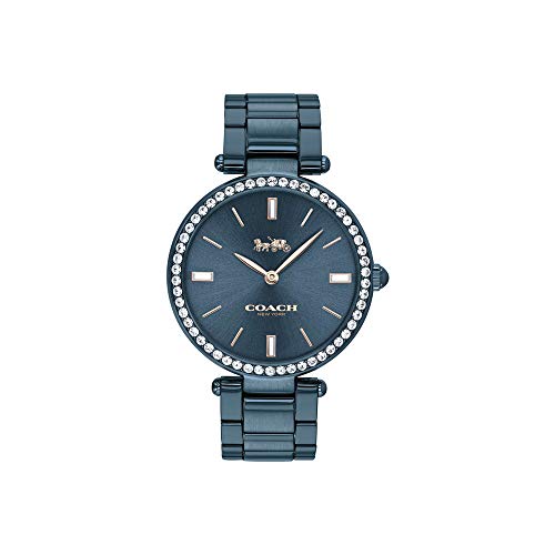 Coach Montre analogique métallique pour femme - Coach Montre analogique métallique pour femme -