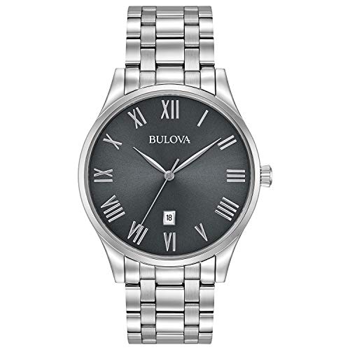 Bulova Montre à quartz classique à 3 Bulova Montre à quartz classique à 3