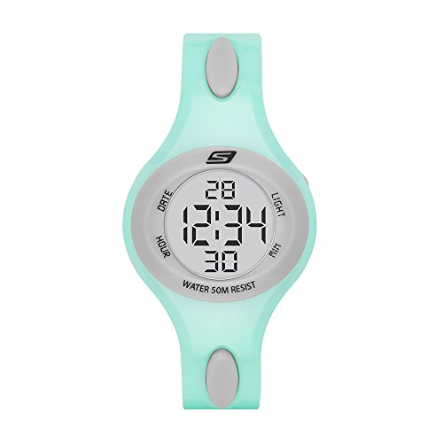Skechers Polliwog Montre numérique à quartz pour Skechers Polliwog Montre numérique à quartz pour