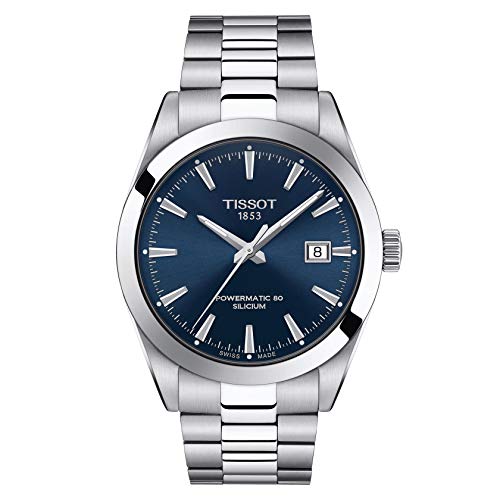 Tissot Montre habillée en acier inoxydable Gentleman Tissot Montre habillée en acier inoxydable Gentleman