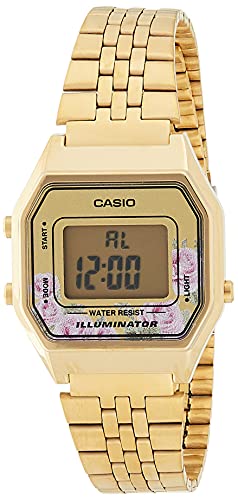 Casio LA680WGA-4C Montre numérique vintage pour femme Casio LA680WGA-4C Montre numérique vintage pour femme