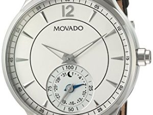 Movado Montre à quartz suisse en acier