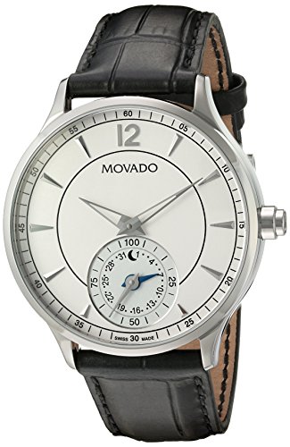 Movado Montre à quartz suisse en acier Movado Montre à quartz suisse en acier