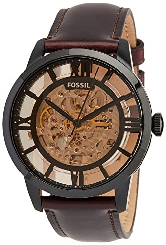 Fossil Townsman Montre mécanique automatique en acier Fossil Townsman Montre mécanique automatique en acier
