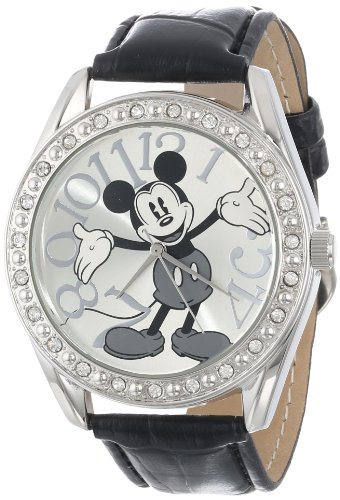 Disney MK1015 Mickey Mouse Cadran Argenté Bracelet Disney MK1015 Mickey Mouse Cadran Argenté Bracelet