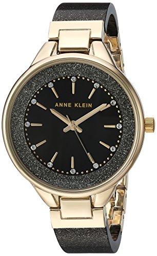 Anne Klein Montre-bracelet en résine avec cristaux Anne Klein Montre-bracelet en résine avec cristaux